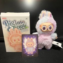 Authentic Big into Energy Labubu (Luck) Open Box 