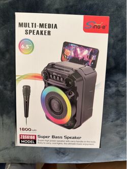 Speaker new in box