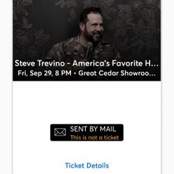 STEVE TREVINO COMEDY FOXWOODS 