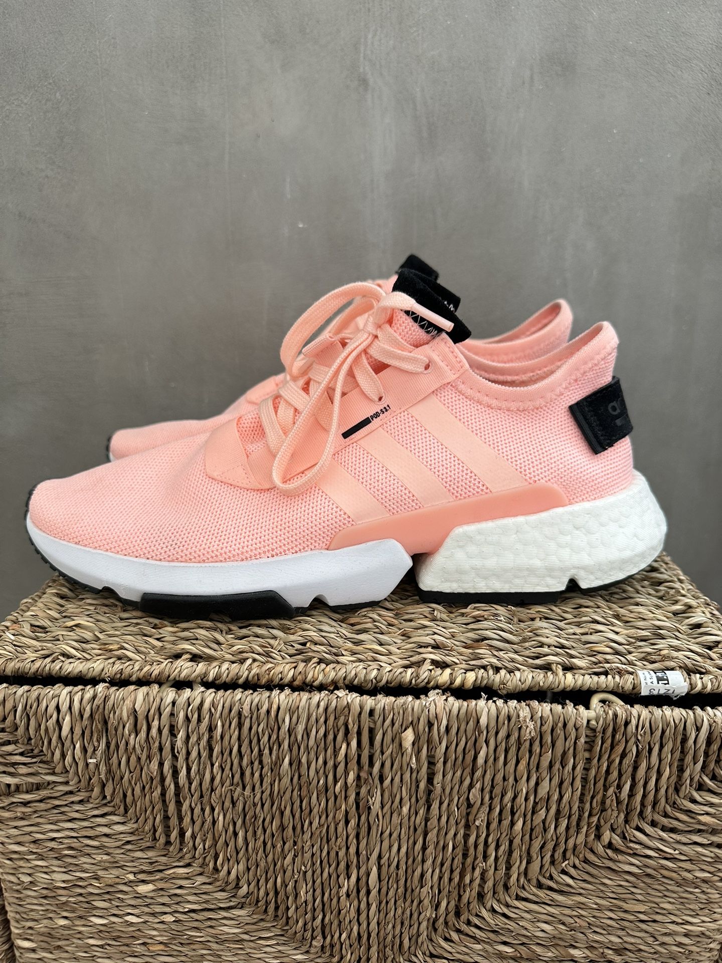 Mens Shoes Adidas Pod Mens Adidas POD-S Running Shoes Gray Men's Size