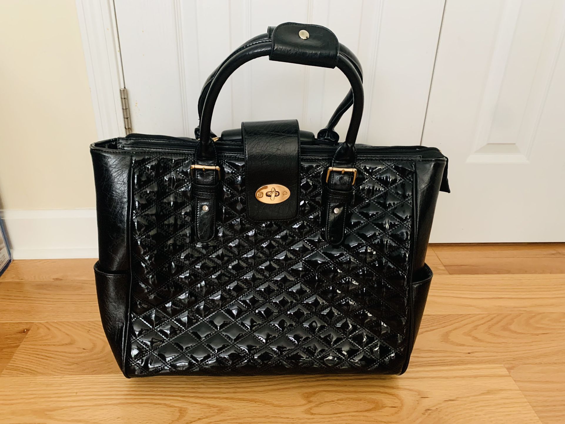 Cabrelli & Co women rollerbrief laptop case purse New
