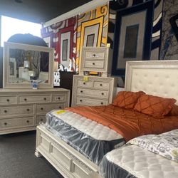 Queen Size Bed Frame Set $1,699