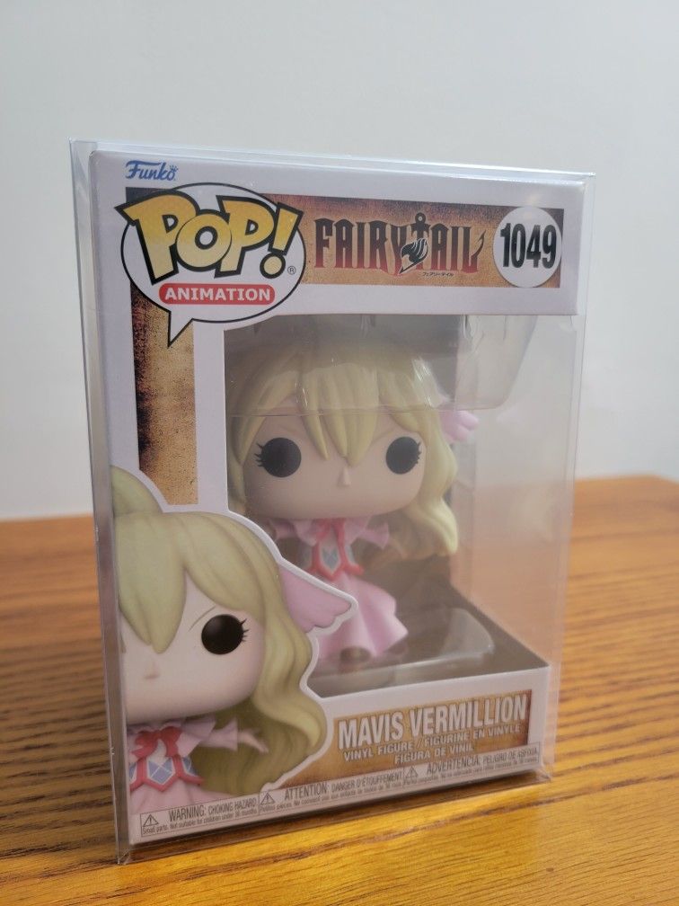 Funko POP! Fairy Tail Mavis Vermillion #1049 w/Protective Case