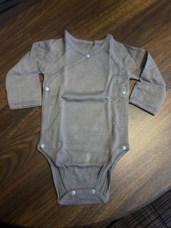 New DORDOR & GORGOR 100% Organic Cotton Unisex-Baby Infant Long Sleeve Bodysuits Gray