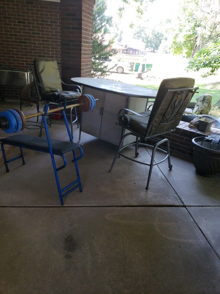 Patio Bar Set