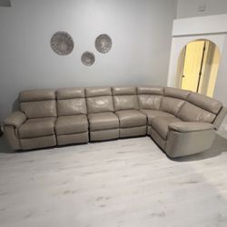 Used Sectional Leather Sofa 