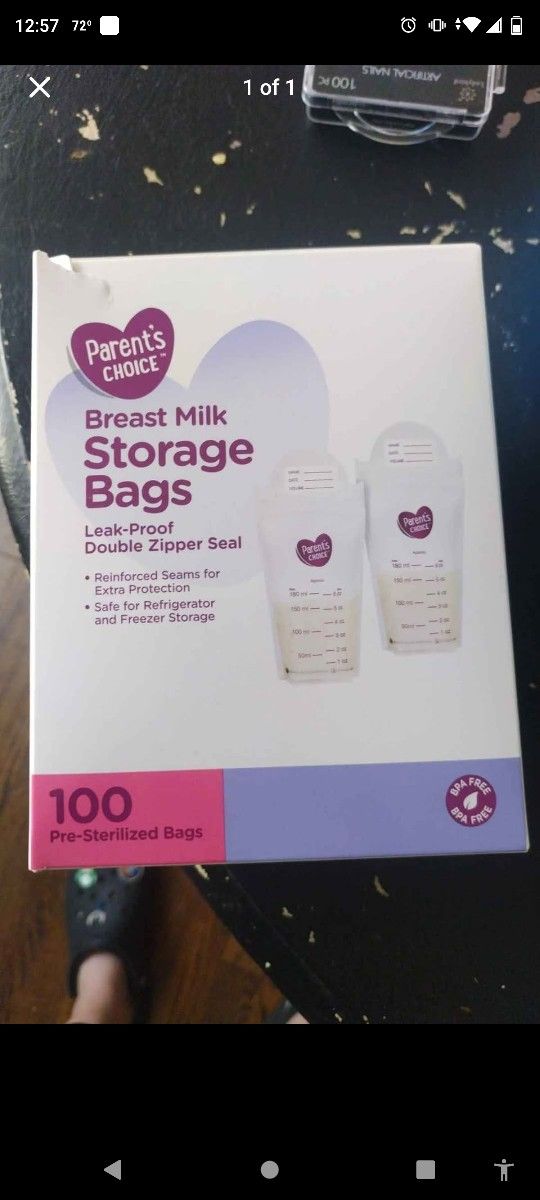 Parent's Choice Breast Milk Storage Bags