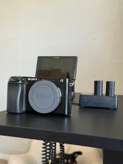 Sony a6100 4k mirrorless camera