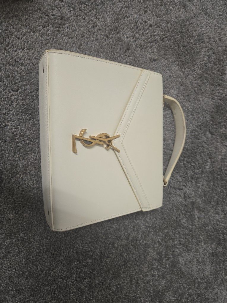 White YSL Bag