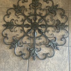 Metal wall hanging