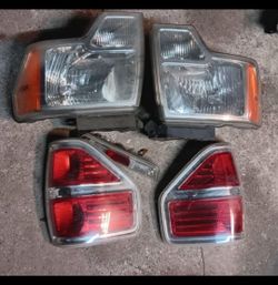 F150 headlights and tail lights