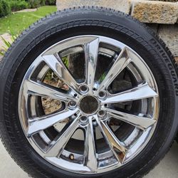 Bridgestone Drive Guard Run Flat Tires And 2015 BMW 528i Stock Rims