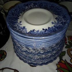 Glass,  Stagecoach Partial Set.  Vases