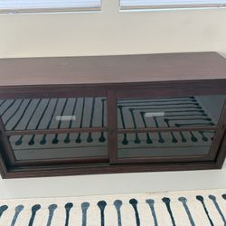 Wooden Entertainment Cabinet