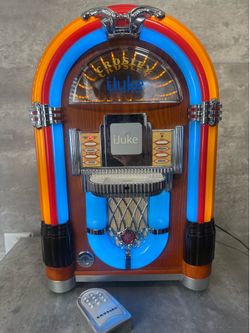 CROSLEY iJuke JUKEBOX Apple iPod iPhone Music Player LIGHTS Speaker ~ CR1701A