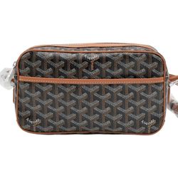 Goyard Goyardine Sac Cap-Vert PM Brown Bag