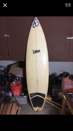 Channel Islands 6'2 board