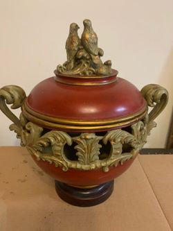 Decorative urn 10 x 10  16 h