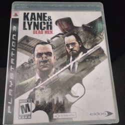 Ps3 Kane And lynch Dead Men 