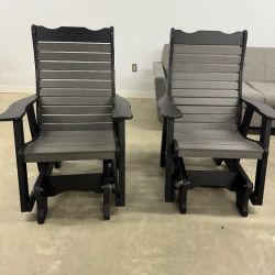 Amish Polywood Gliders w/ Removable Table insert - Delivery Available!