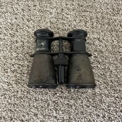 Rare Antique Metal Binoculars 