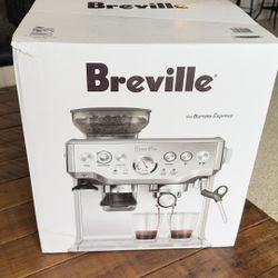 Breville Barista Express BES870XL Espresso Machine w/ Grinder – Box + Accessories