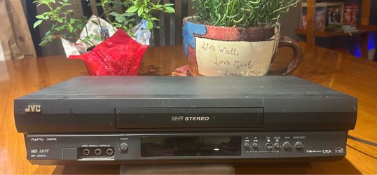 JVC VHS player with remote