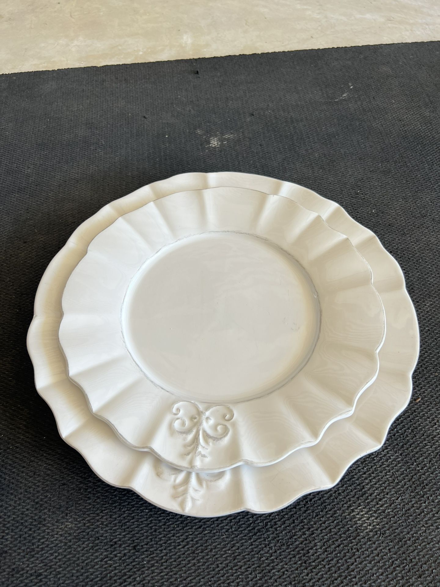 Anthropologie Fleur De Lys Dinnerware for Sale in Puyallup