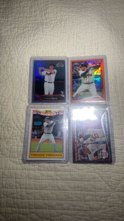 Freddie Freeman card lot