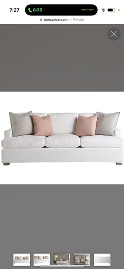 Beautiful White Sofa