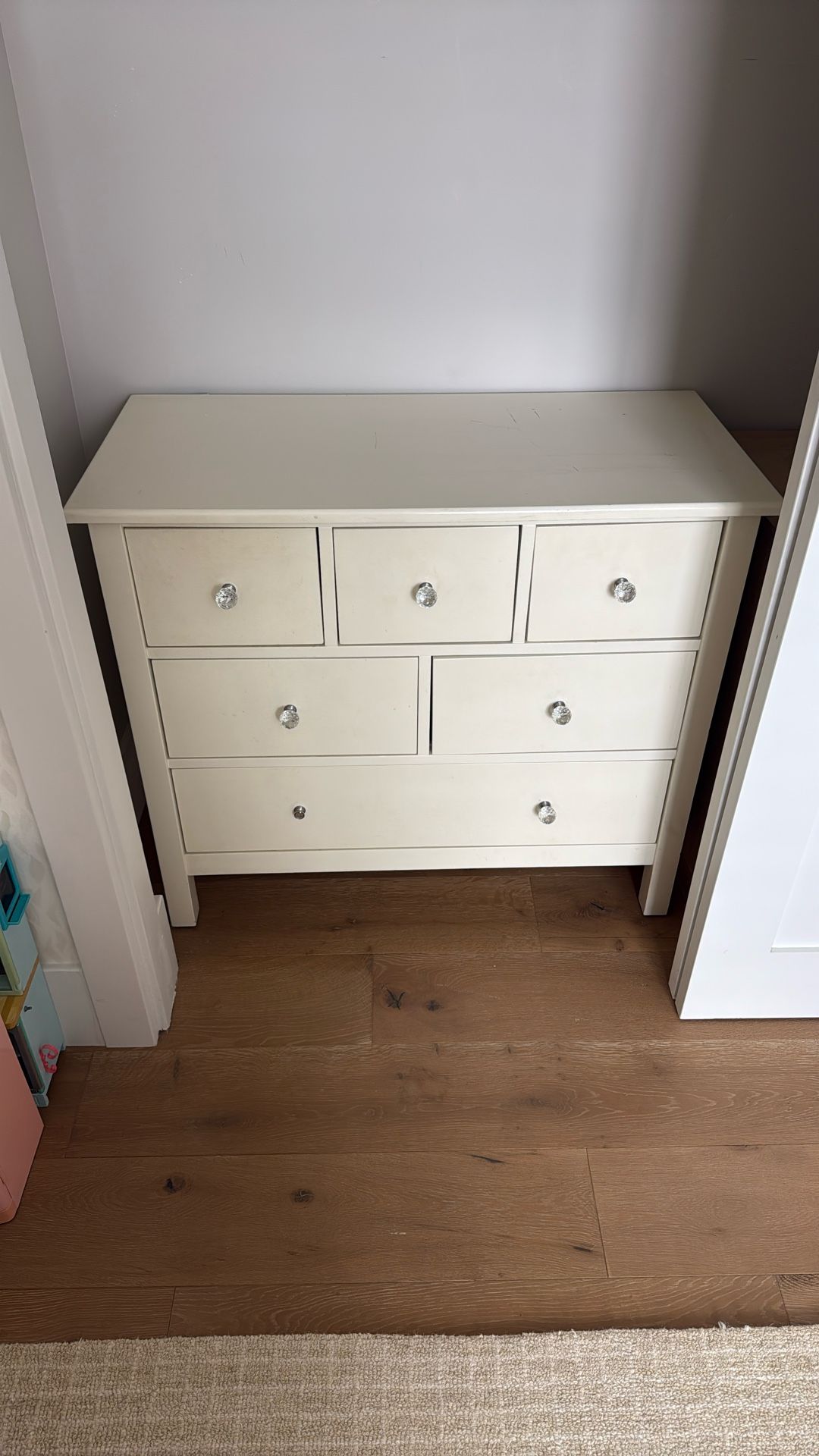 Pottery Barn Changing Table with Drawers 