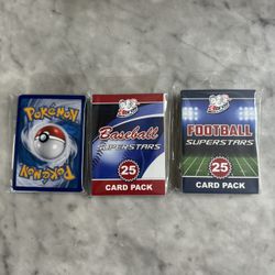 3bros AND A CARD STORE (Football, Baseball, Pokémon)