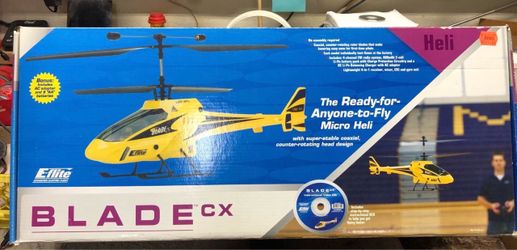 EFlite Blade CX RC Remote Control Helicopter
