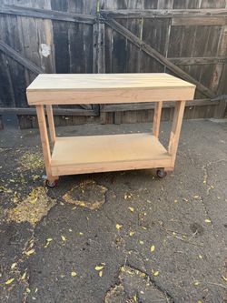 48” Heavy Duty Rolling Work Bench/Garage Table