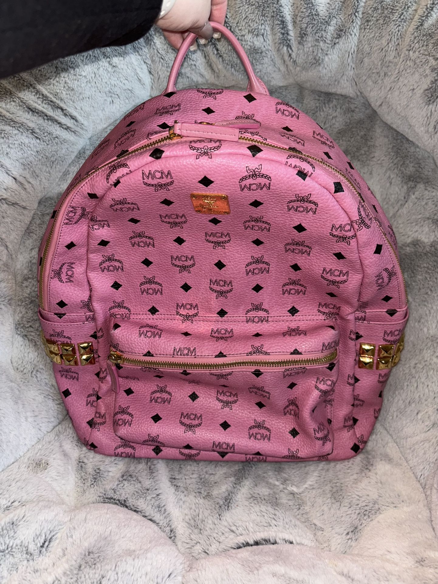 Authentic MCM Back Pack Pink