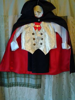 Dracula boy costume