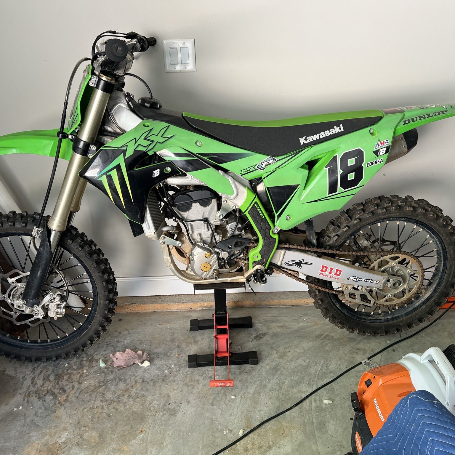 2021 Kawasaki KX250F With electric Start!!  Must Sell!!