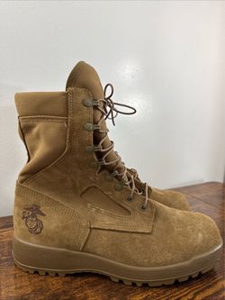 McRae USMC Combat Boots Men’s 12 R Hot Weather Vibram Sole Military Issued EGA