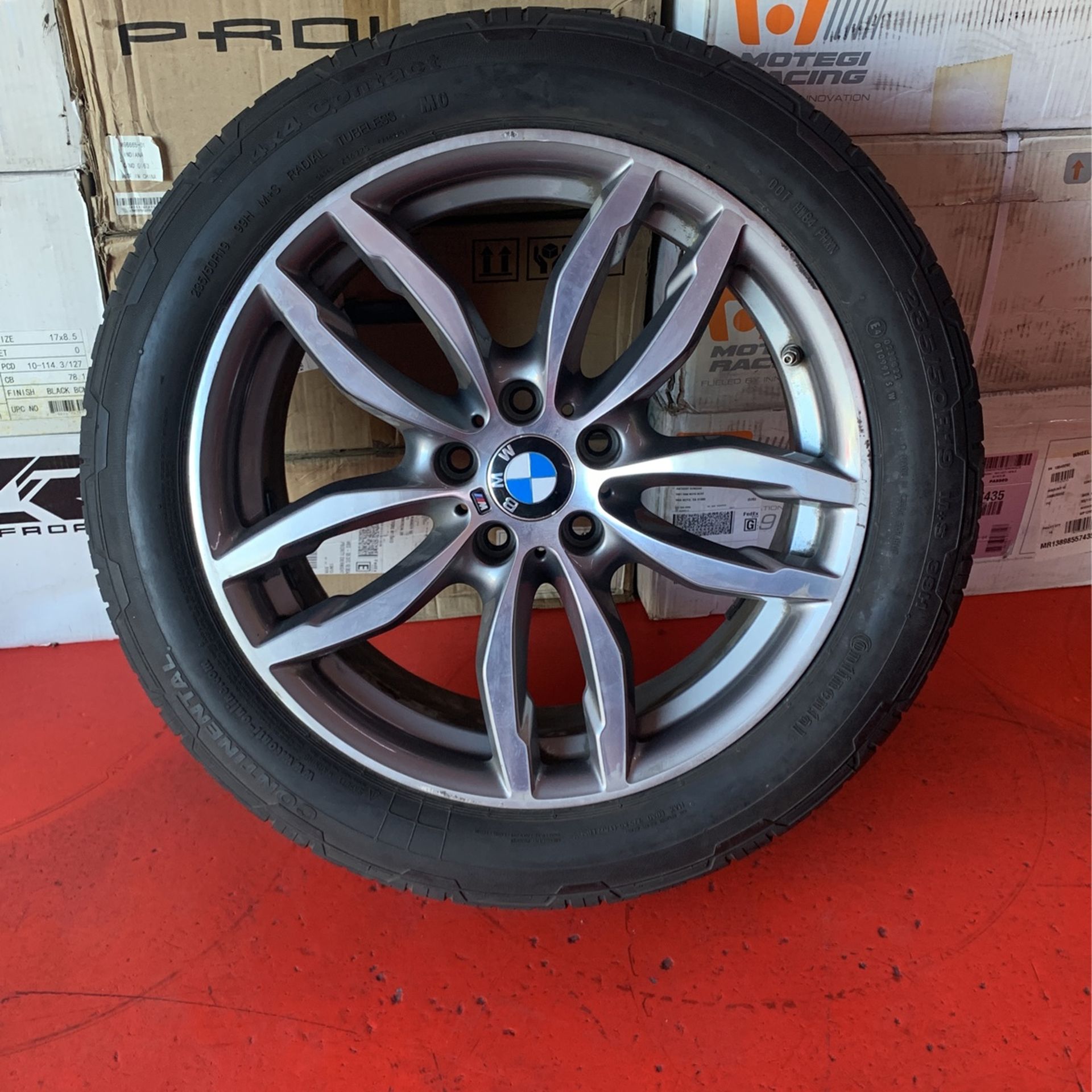 BMW X3 19” OEM Wheel/rim With Tire for Sale in Los Angeles, CA - OfferUp
