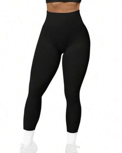 SHEIN Black Leggings Size LARGE