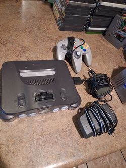 Nintendo 64 system would all hookups One controller cleaned and tested $85