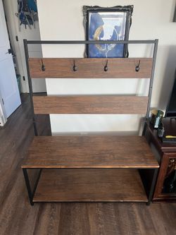 Shoe Rack and Bench