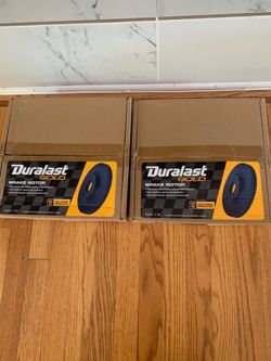 Duralast gold brake rotors