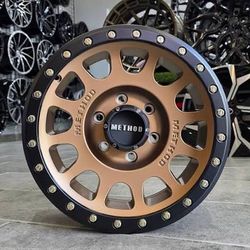 On-Sale METHOD 17” Wheels & 35x12.50-17 TIRES For TRUCK JEEP SUV 5 6 8 Lug (We Finance)