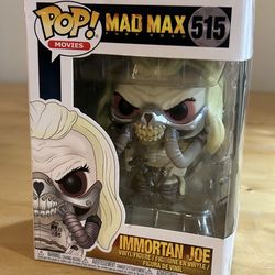 Funko Pop Immortan Joe #515 Mad Max Fury Road Sealed New