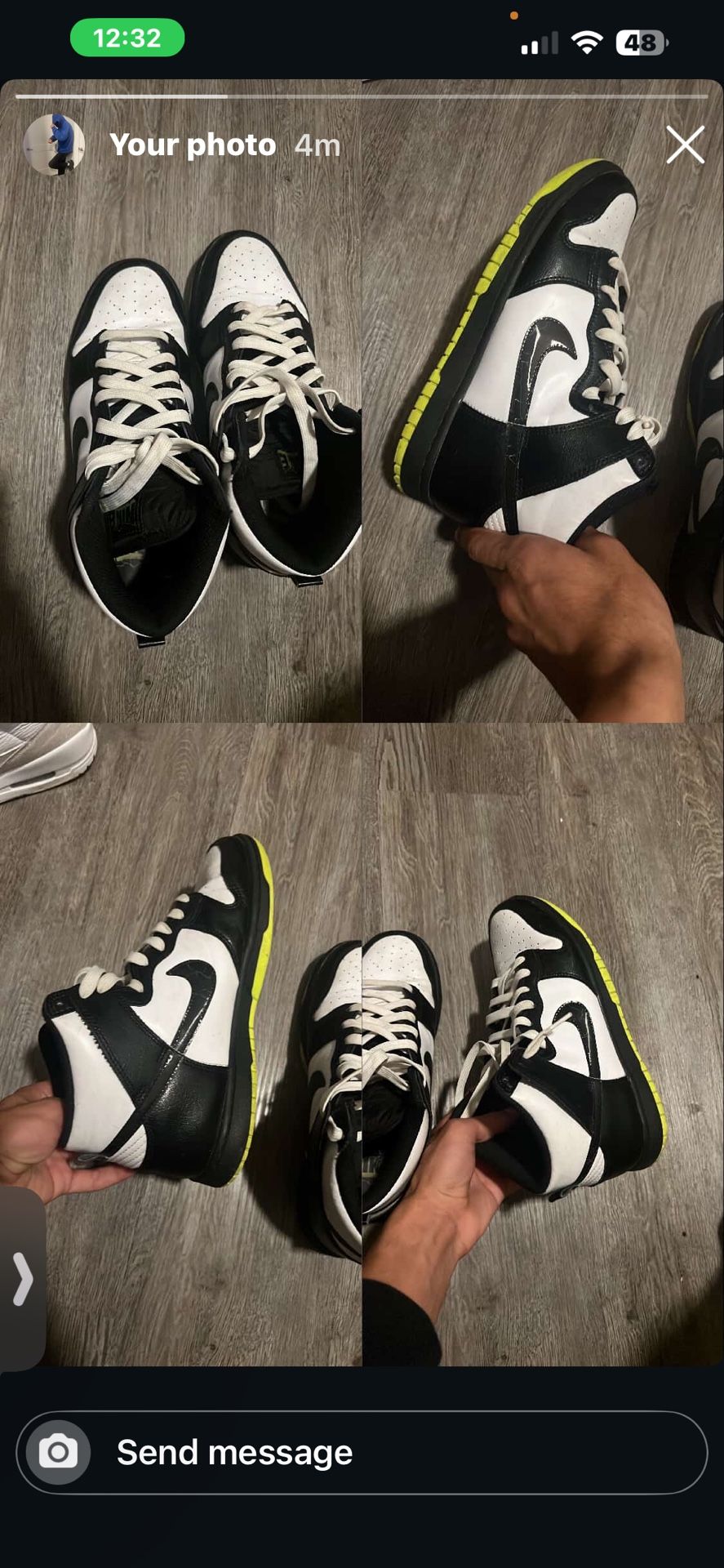 Nike Dunk High Electric Panda