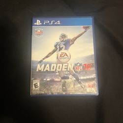 Madden 16 For PS4 