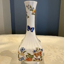 Vintage  Porcelain Floral Vase