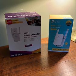 Two Different Wi-Fi Range Extenders