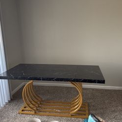 Hausner 63" Dining Table for 6 By Everly Quinn